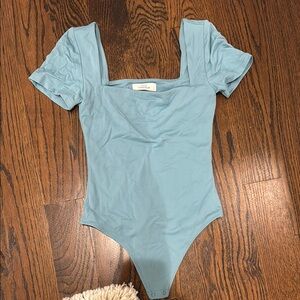 Aritzia Teal Bodysuit